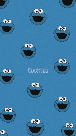 4K Cookie Monster Wallpaper