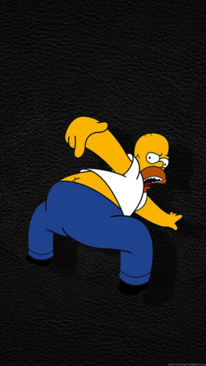 4K Homer Simpson Wallpaper