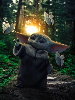 HD Baby Yoda Wallpaper 