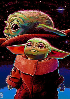 Baby Yoda Background